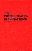 Item #6682 Prenegotiation Planning Book. William F. Morrison