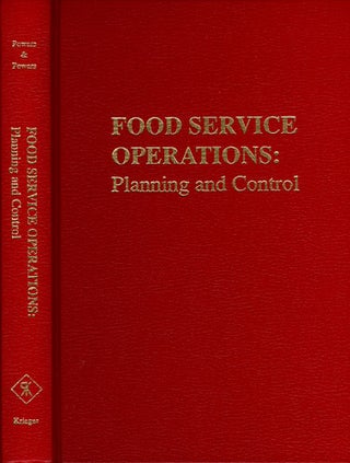 Item #41214 Food Service Operations: Planning anc Control. Thomas F. Powers, Jo Marie Powers